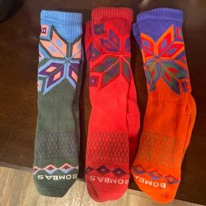 3 pack of Bombas socks M